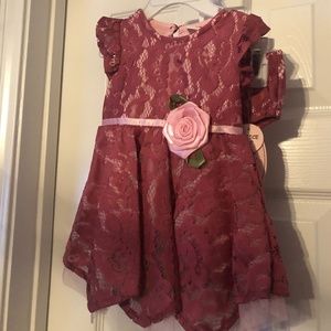 NWT Little Lass Baby 2-piece set